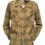 60's Plaid Wool Shirt - XL