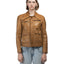 70's Glam Leather Jacket - Medium