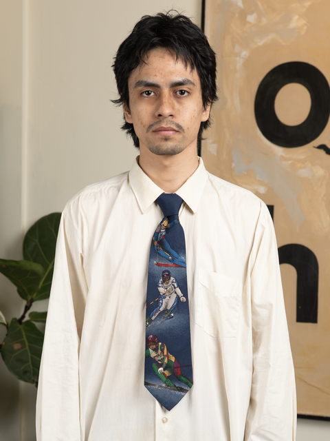 1990s Polo Slolom Tie