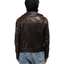 1970s Leather Moto Jacket