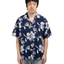 1960s Floral Print Aloha Shirt