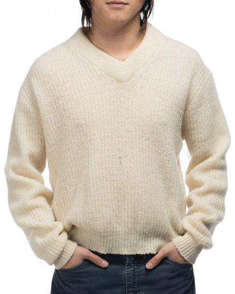 60's Chunky Mohair Sweater - Medium