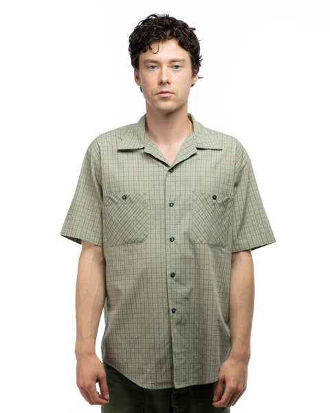 70's Crisp Sears Button-Up Shirt - Large