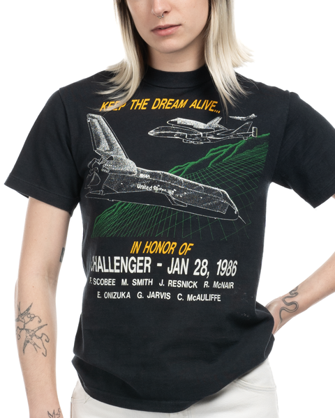 1980s Challenger Memorial Tee