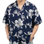 1960s Floral Print Aloha Shirt