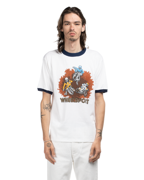 1970s Motocross Ringer Tee