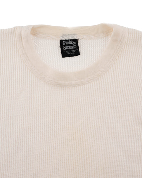 80's Waffle Knit Thermal - Small