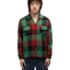 50's Thrashed Wool Flannel Shirt - Medium
