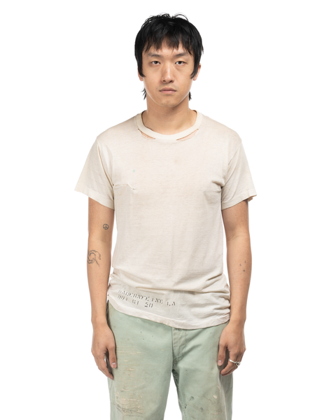 1960s Military Issued & Stenciled Tee