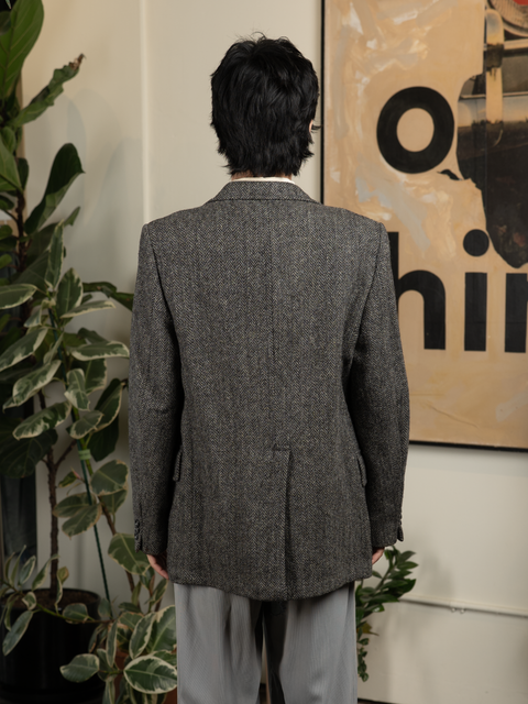 1980s Harris Tweed Eddie Bauer Coat
