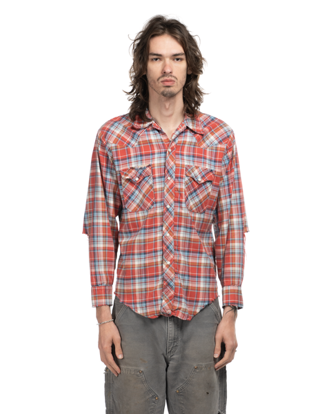 1970s Cotton Western Flannel