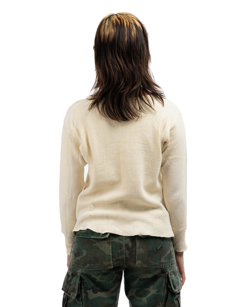 60's Allen Waffle Knit Thermal - Small