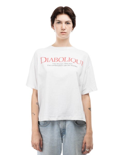 90’s Boxy Diabolique Thriller Movie Tee - Large