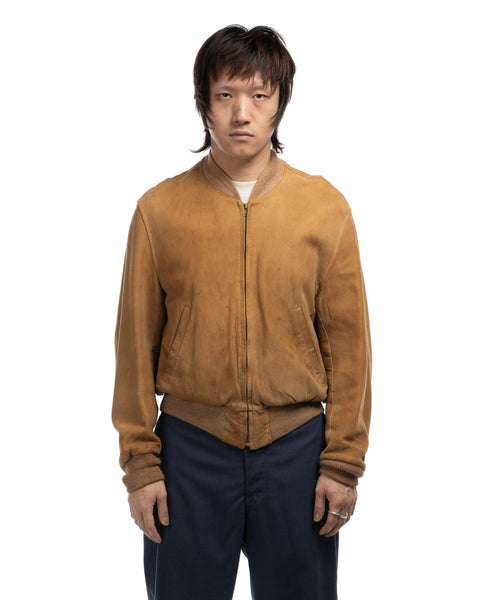 60's Suede Field & Stream Bomber - Medium
