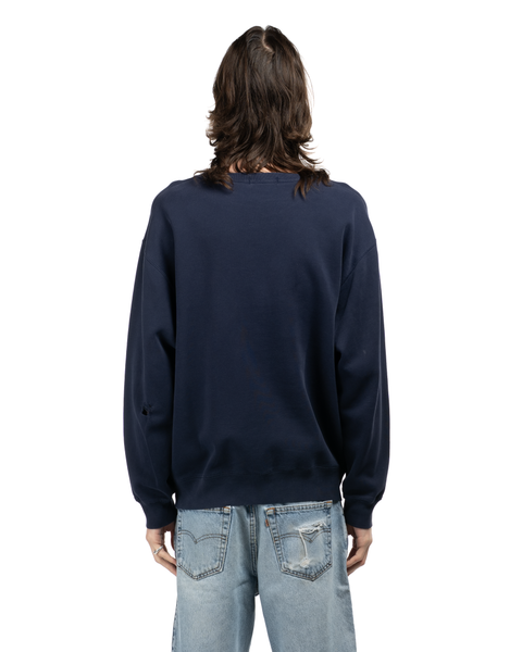 1990s Thrashed Polo Ralph Lauren Crewneck