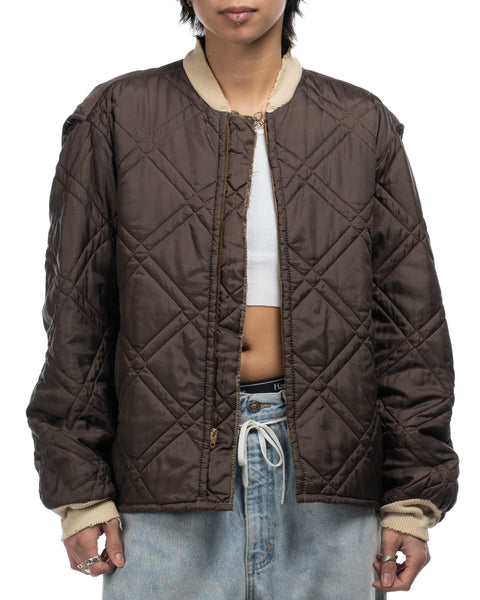 60's Quilted Liner Jacket - Medium