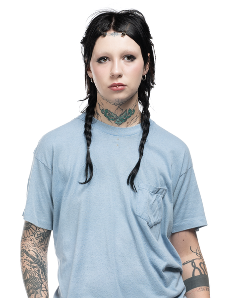 1980s Blank Pocket Tee