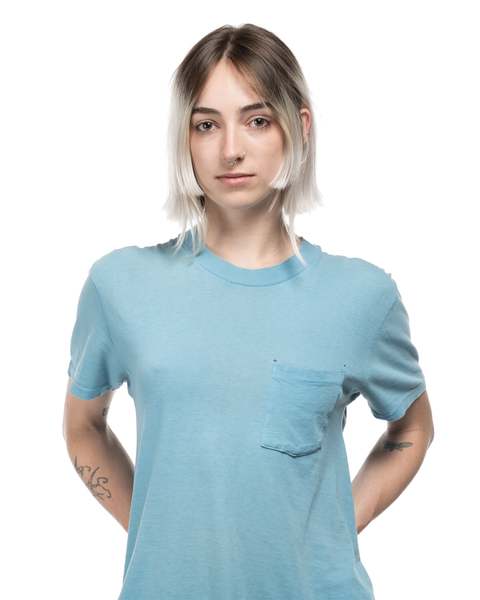 1970s Blank Pocket Tee
