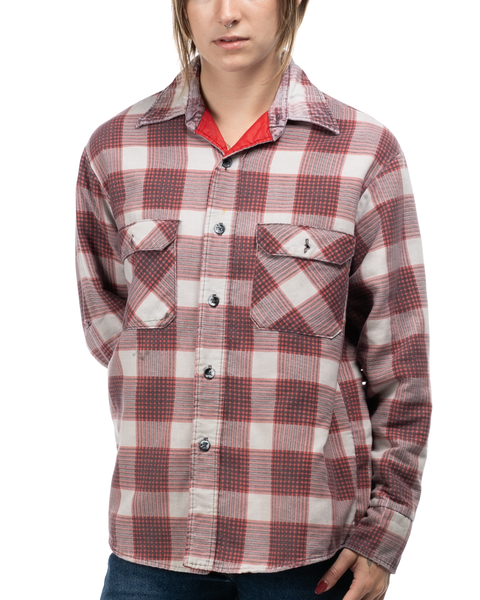 1980s Padded Flannel