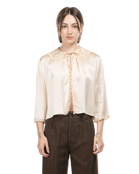 1960s Satin Blouse