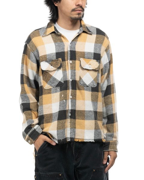 1960s Cropped Cotton Flannel
