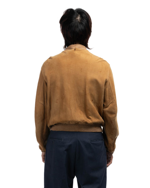 60's Suede Field & Stream Bomber - Medium