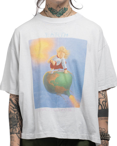 90's Boxy Love It Or Leave It Tee - XL