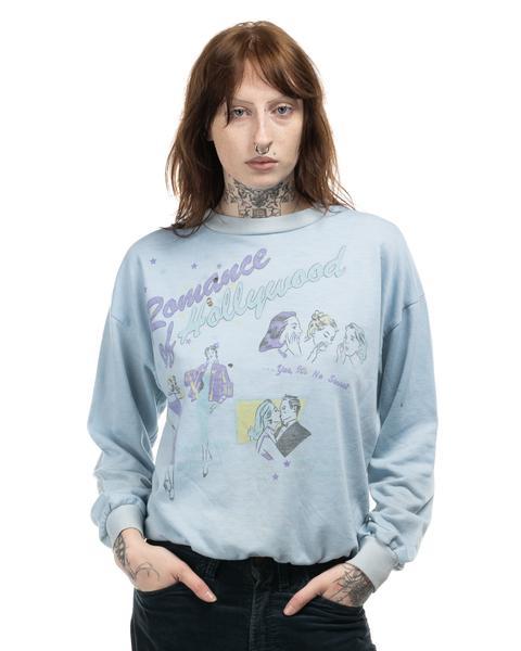 1980s Hollywood Romance Crewneck