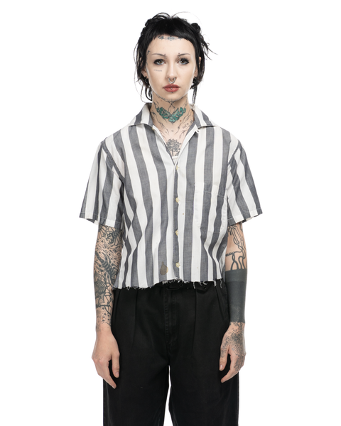 1950s Manhattan Loop-Collar Shirt