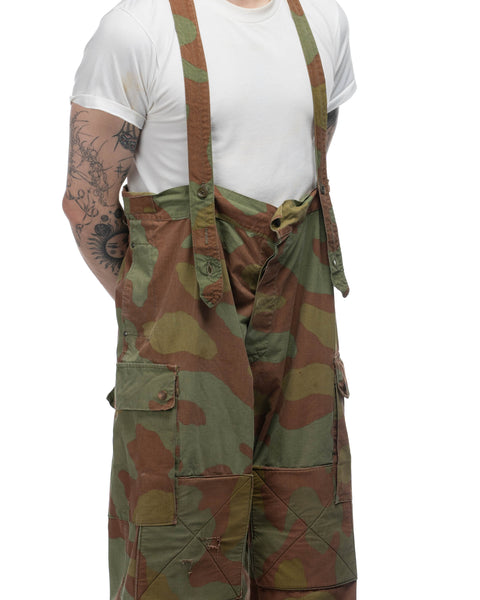 70's Euro Camo Bib Trousers - 40" x 28"