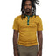 70's Striped Henley Tee - Small