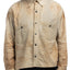 30's Enamel Button Farm Shirt - Medium