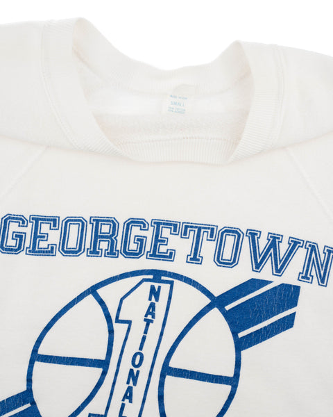 80's Georgetown Hoyas Crewneck - Small