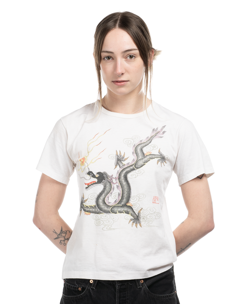 1970s Hand-Inked Dragon Tee