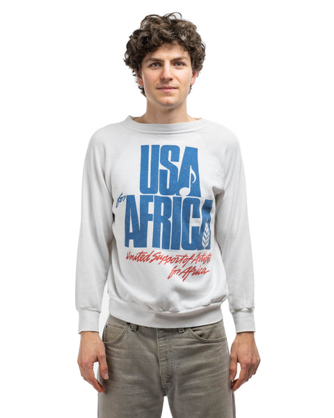 80's Artists for Africa Crewneck - Medium