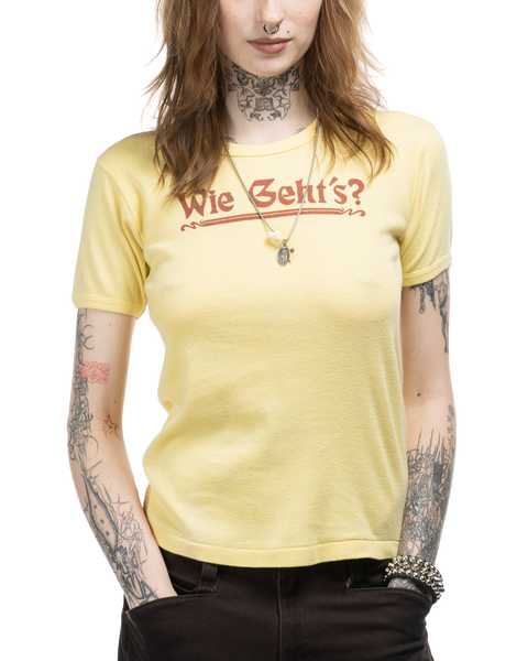 70s Hello Goodbye Tee - Small