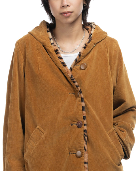 60's Reversible Tiger Print Jacket - Medium