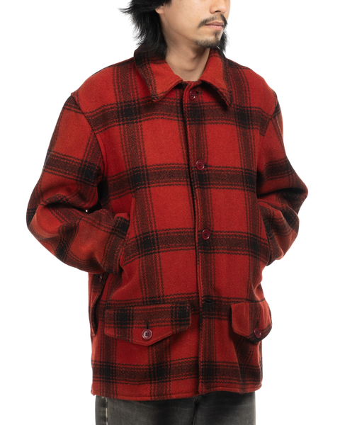 1960s Buffalo Plaid Coat