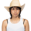 80's Straw Cowboy Hat - 7 3/8