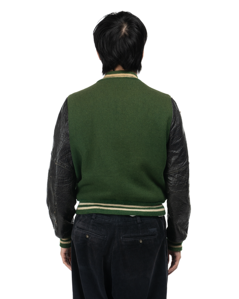 1950s Zippered Varsity Jacket