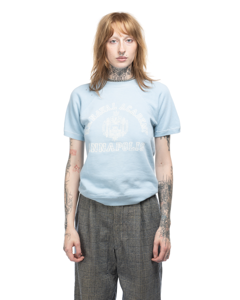 1960s Naval Academy Short-Sleeve Sweatshirt