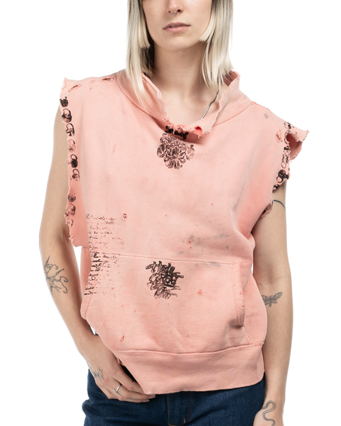 1960s DJ Shortstop Printed Sweatshirt