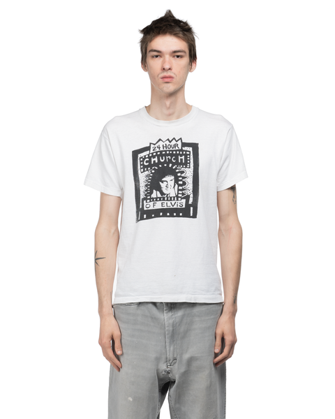 90's Church of Elvis Tee - Large