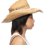 1980s Straw Cowboy Hat