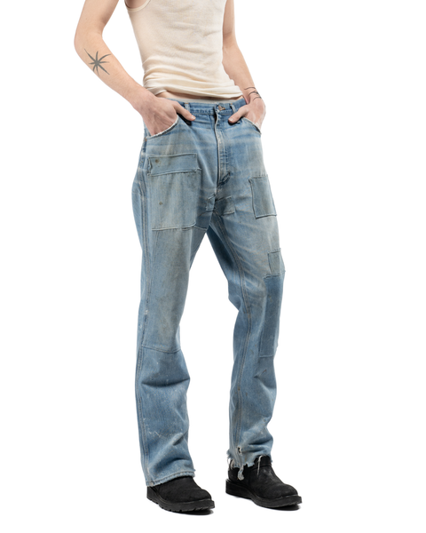 1980s Wrangler Patched Denim
