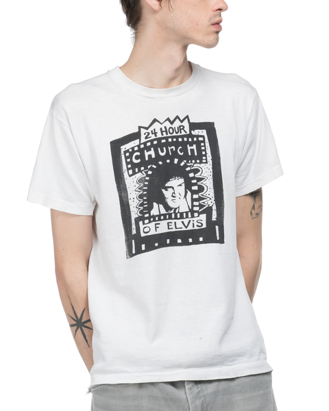 90's Church of Elvis Tee - Large