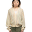 60s Striped Cardigan - Medium