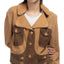 1950s Big Button Suede Jacket