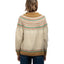 60's Patterned Cardigan Sweater - Medium