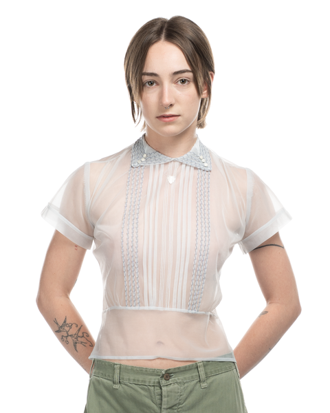 1940s Sheer Top